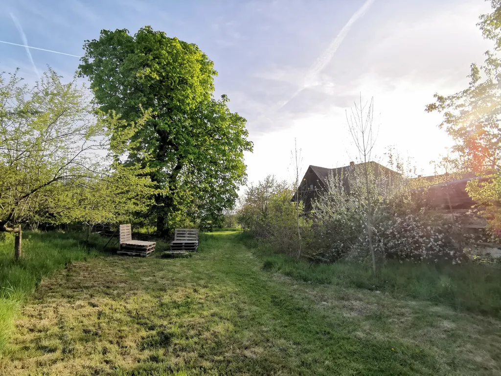 Unser Top-Stellplatz gleich nahe des Lagerfeuerplatzes