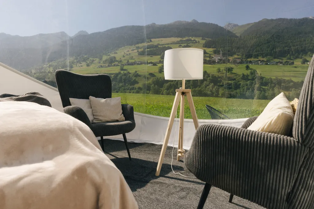 Bubble Tent - Erlebnis in den Bündner Bergen