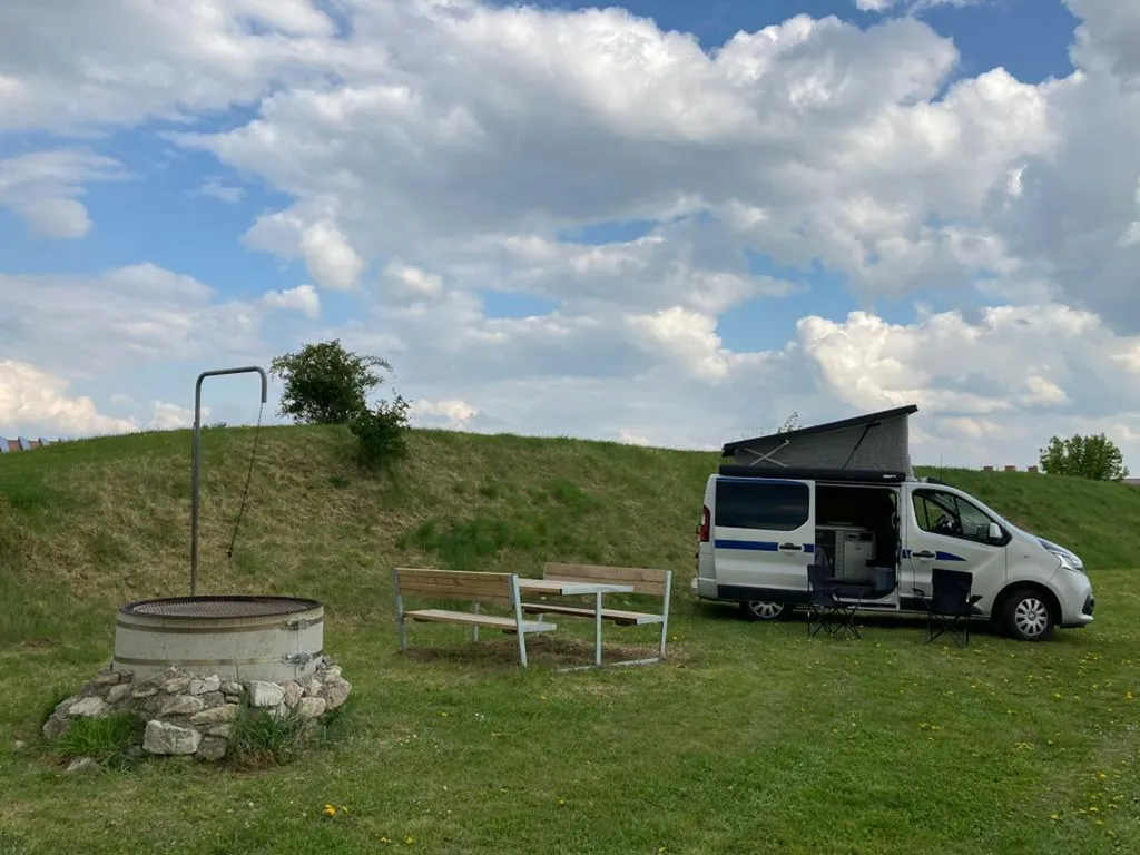 Stellplatz mit traumhaftem Ausblick