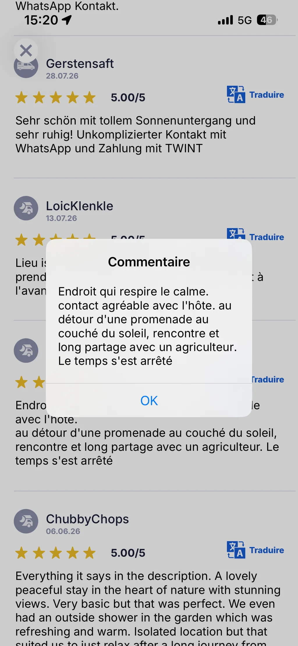Lieu atypique en pleine nature