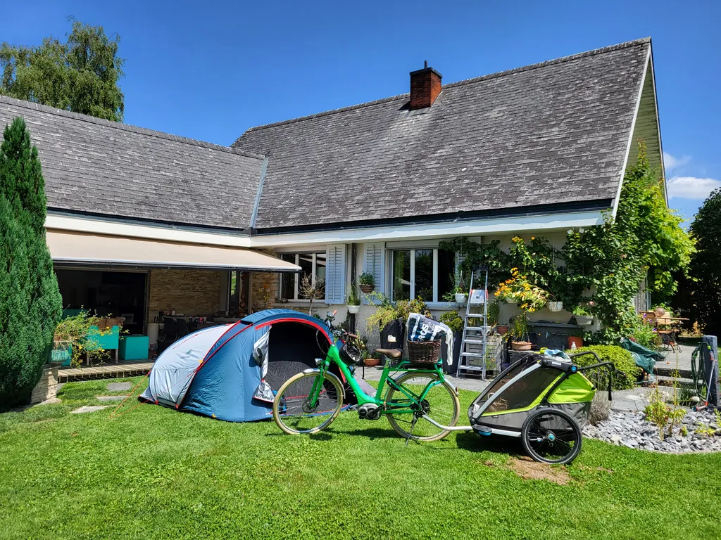 Zelten in der Villa Hühnerbunt