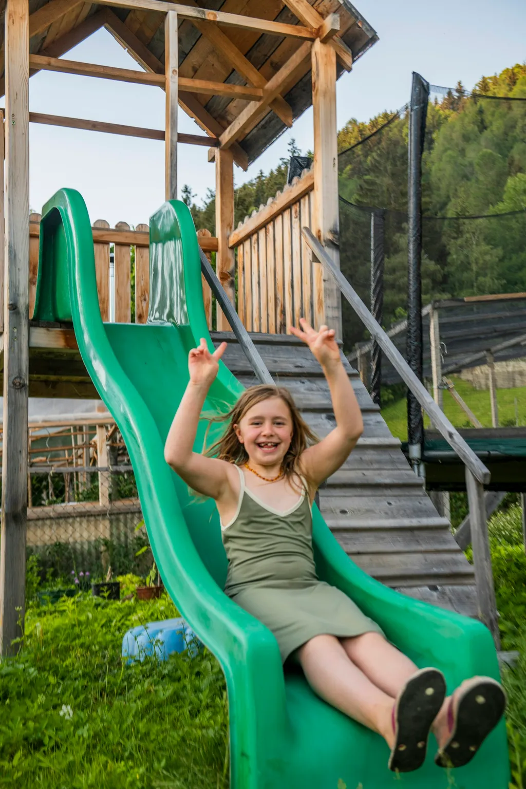Stellplatz für Camper am Bauernhof