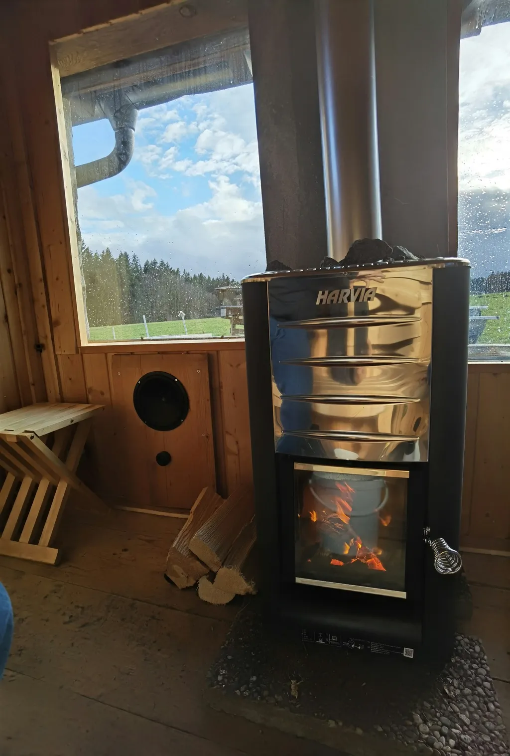 Die Sauna gegen Aufpreis:)