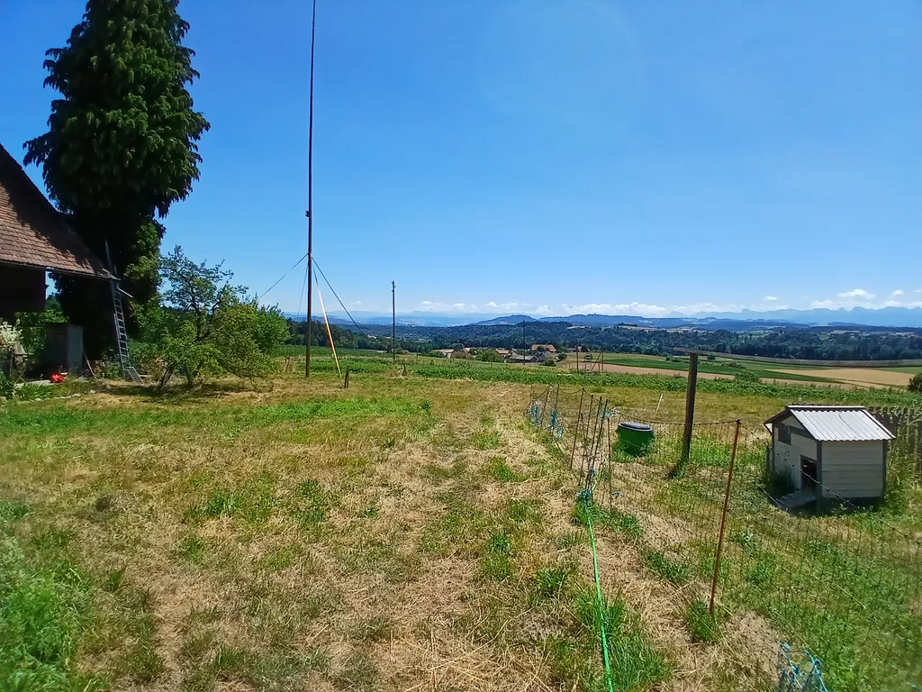 Zelten mit Bergsicht auf Biohof Lochholz