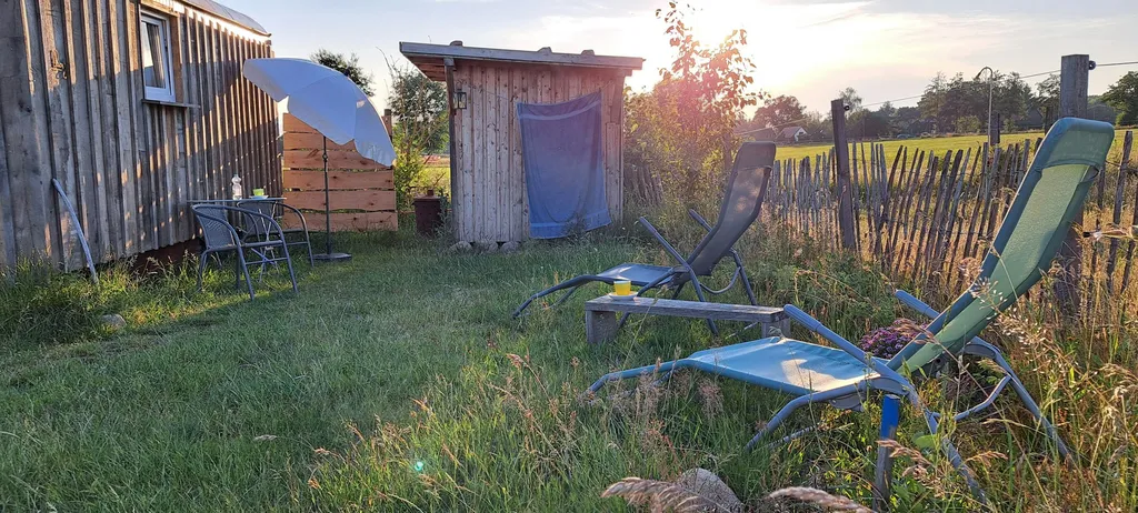 Zirkuswagen am Biosphärenreservat