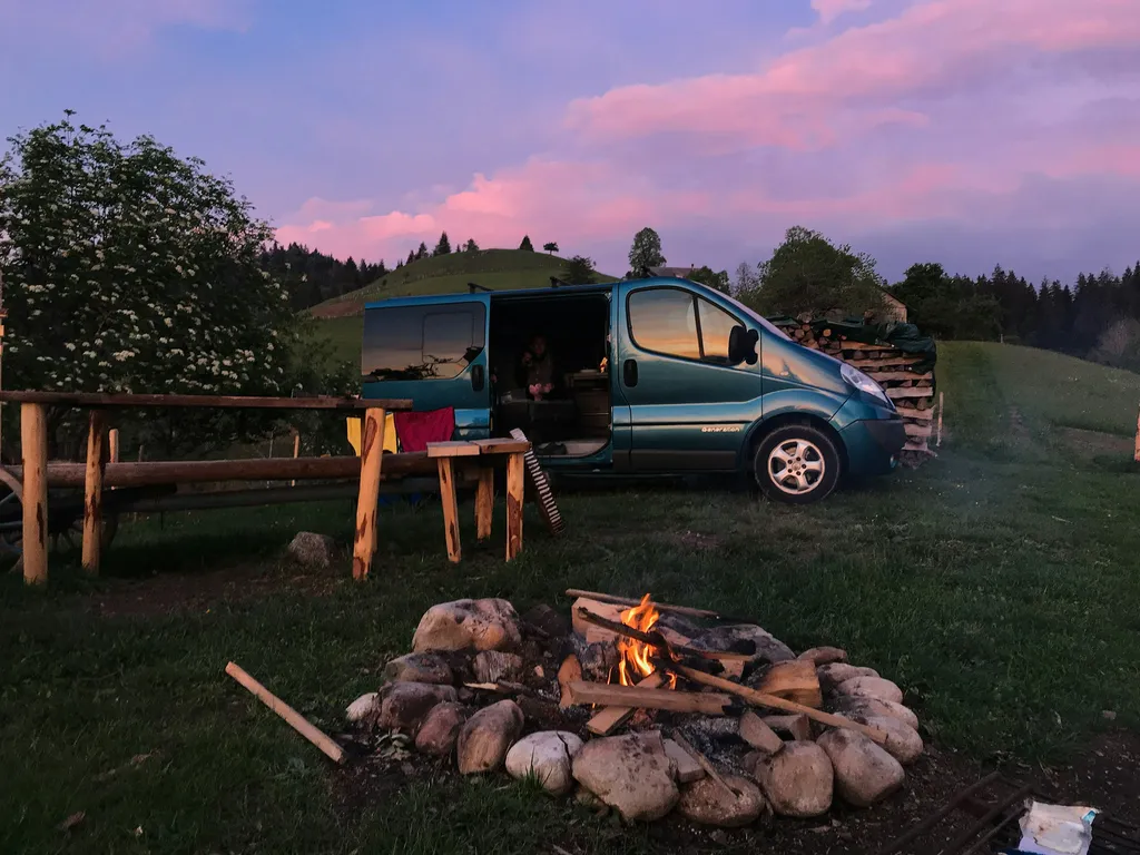 Camp unter Rossgrat