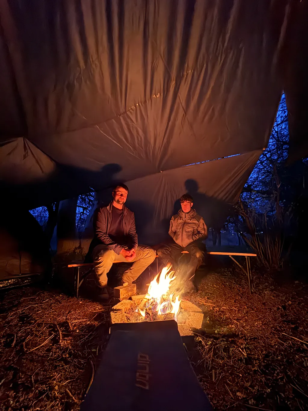 Naturcamp Kadenbach - Übernachten am Lagerfeuer