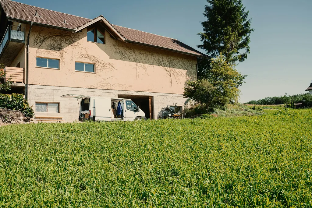 Zwischen Velo und Gemüse