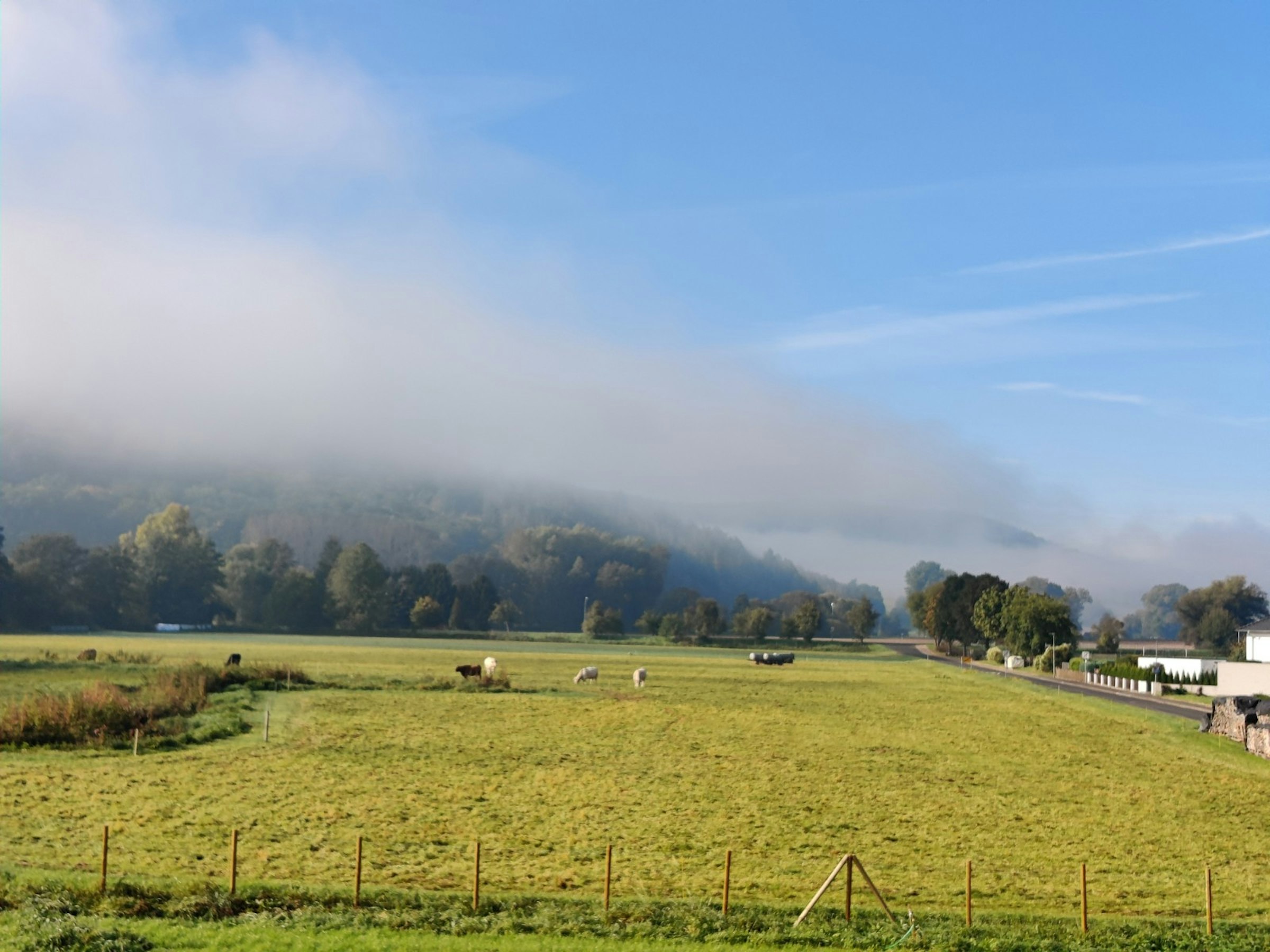 Camping an der Wassermühle am Bach