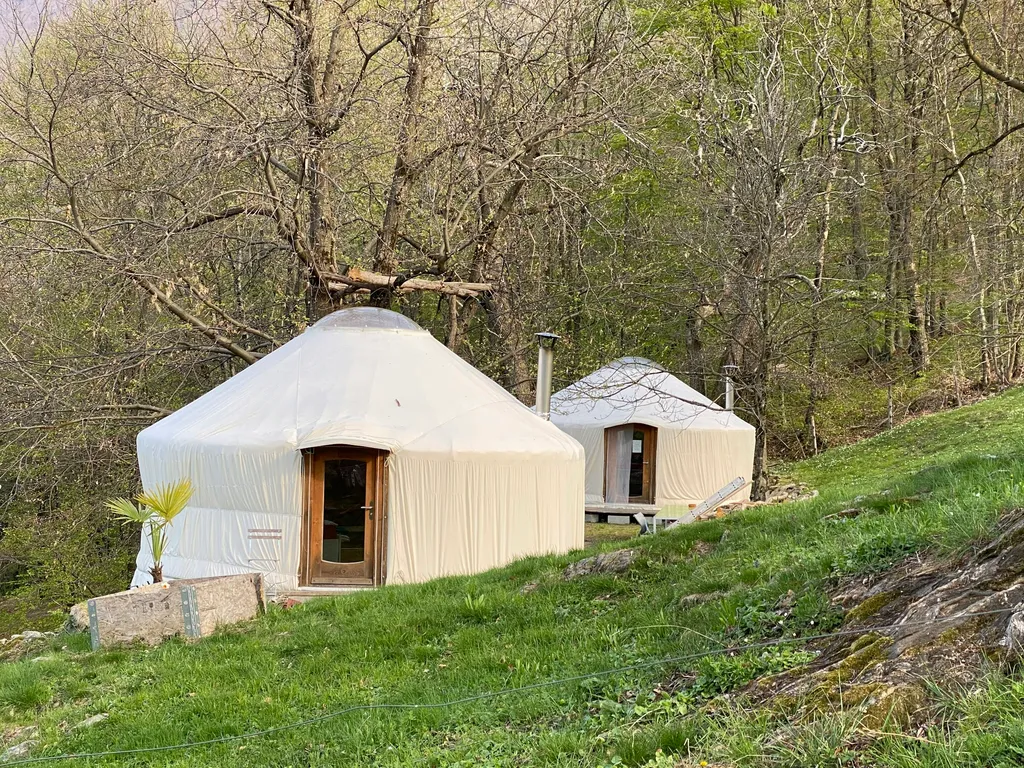 Jurta in fattoria