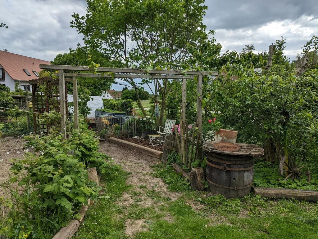 Campen im Hofreute Garten