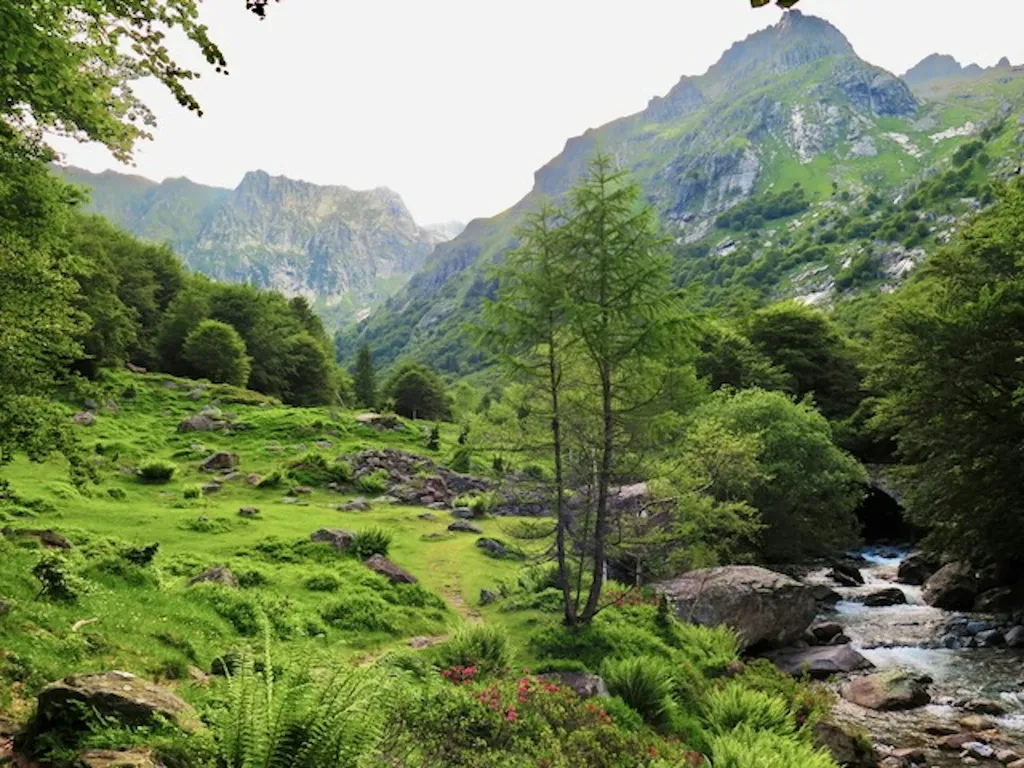 Berghütte Misterella, strahlungsarm