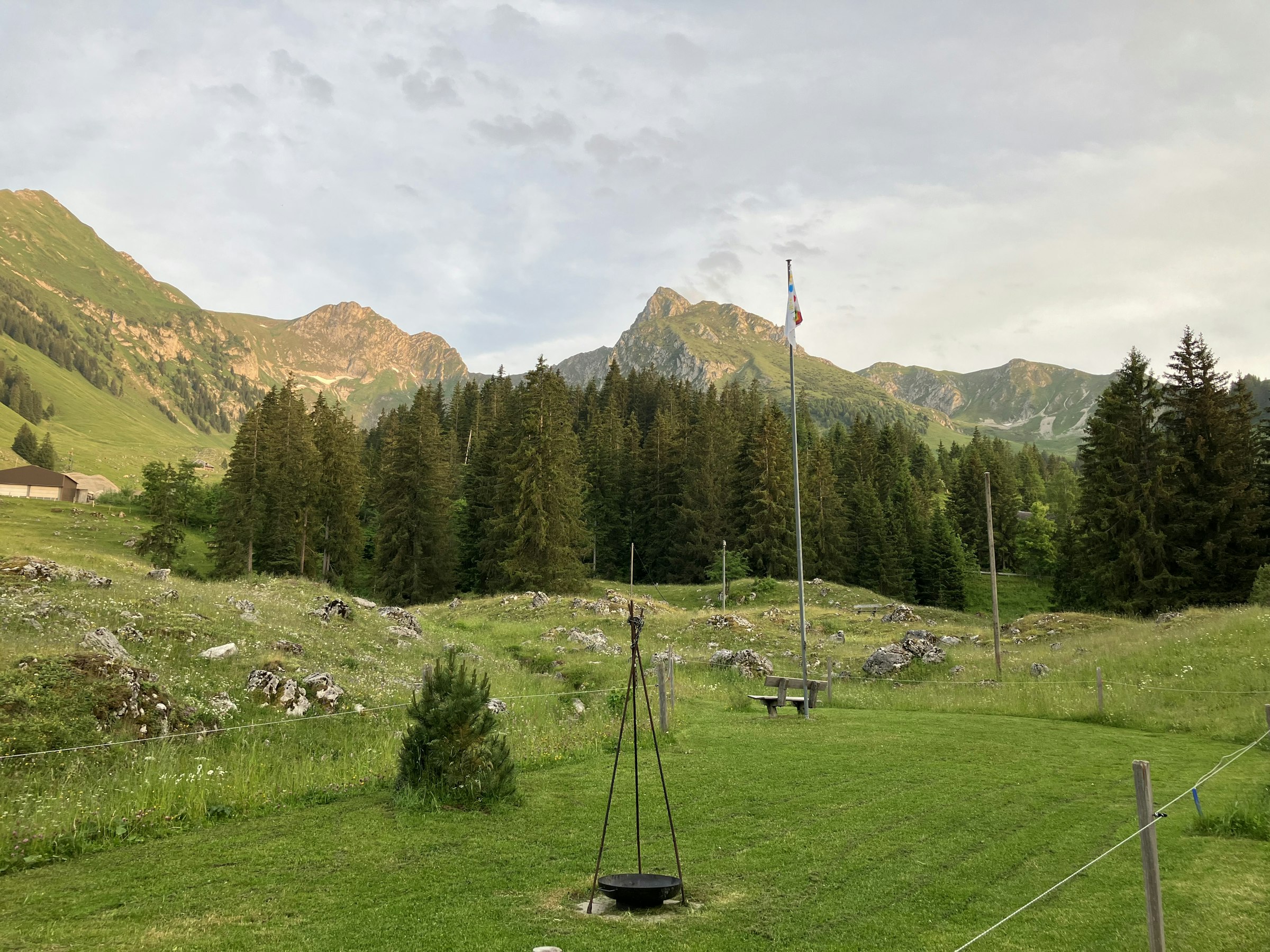Übernachten im Naturpark Gantrisch