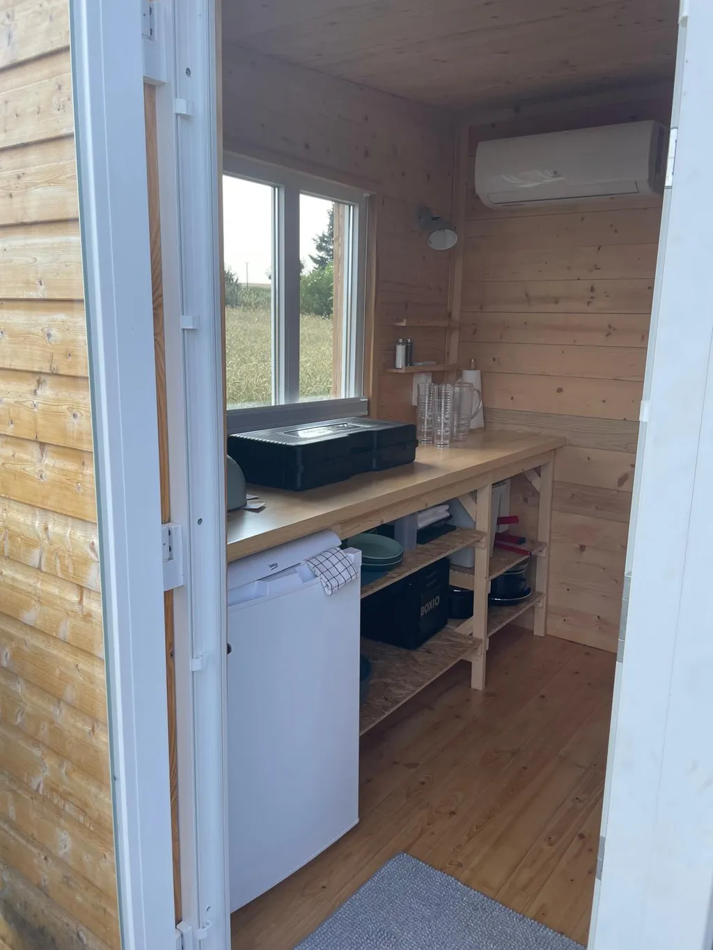 Familienurlaub im Tiny House auf dem Bauernhof
