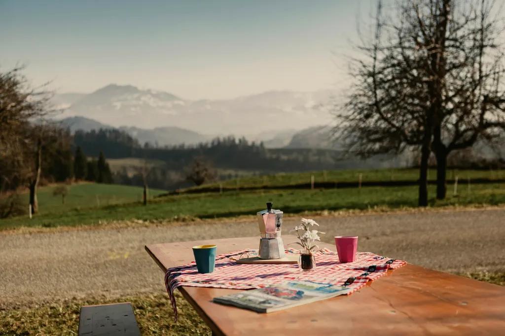 Panoramablick auf dem Menzberg