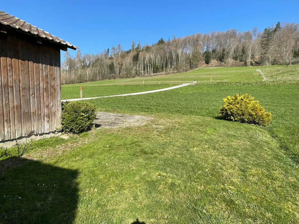 Standplatz mit Alpenblick