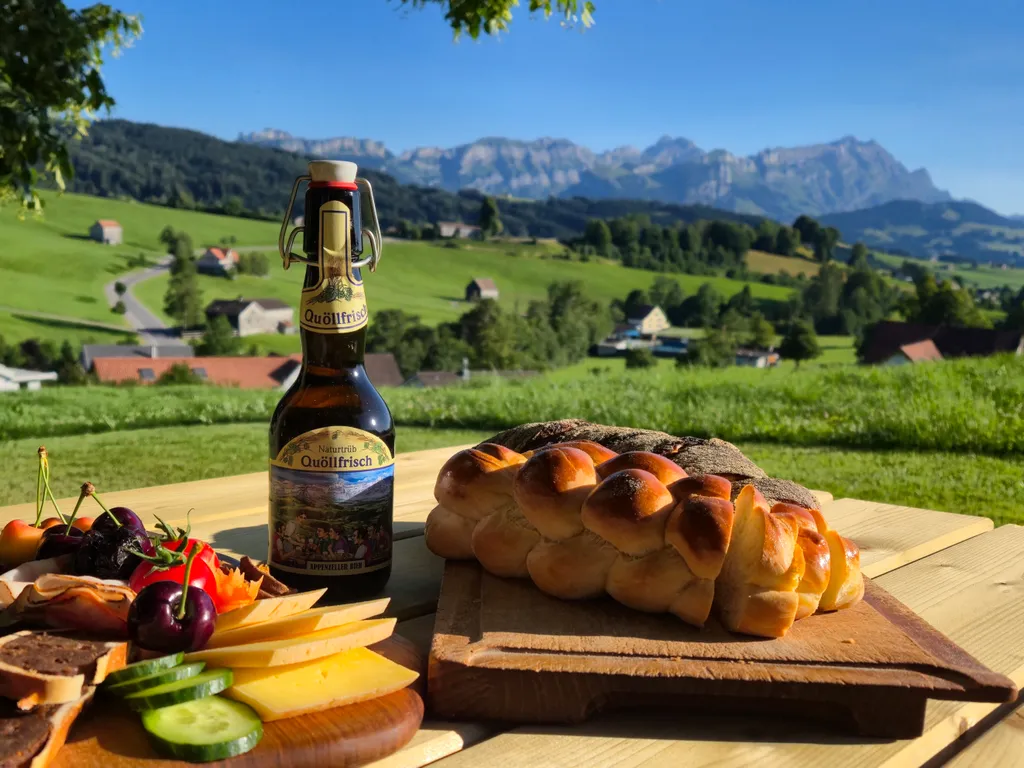 Wiesenglück mit Alpsteinblick