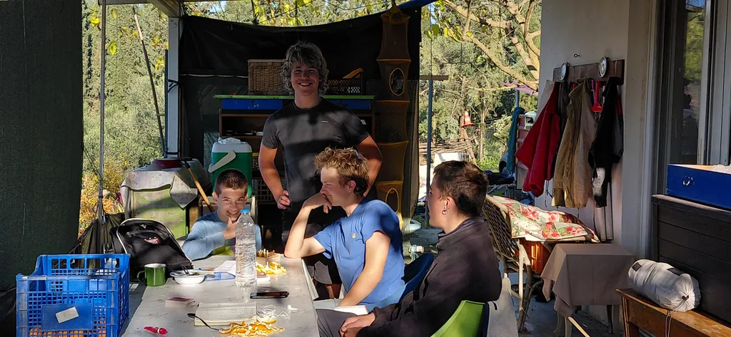 Ruhe und gelassenheit in Patras