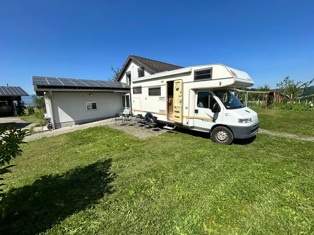 Stellplatz auf dem Bauernhof