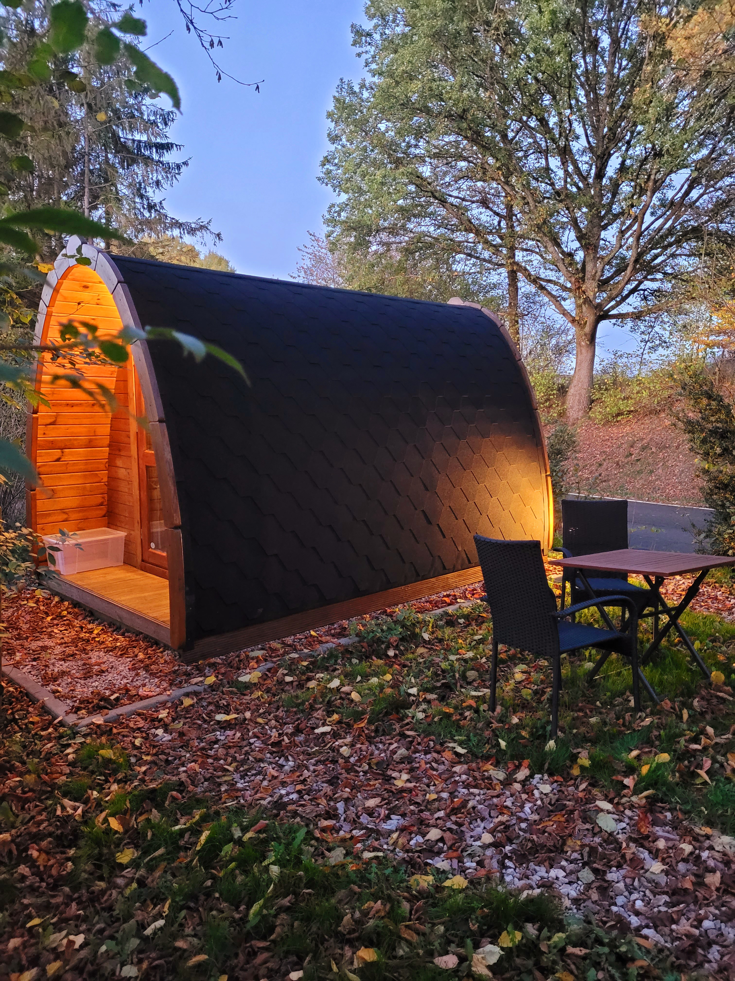 POD Dachsbau, Außenansicht, Edelstein- und Nationalparkregion Hunsrück-Hochwald