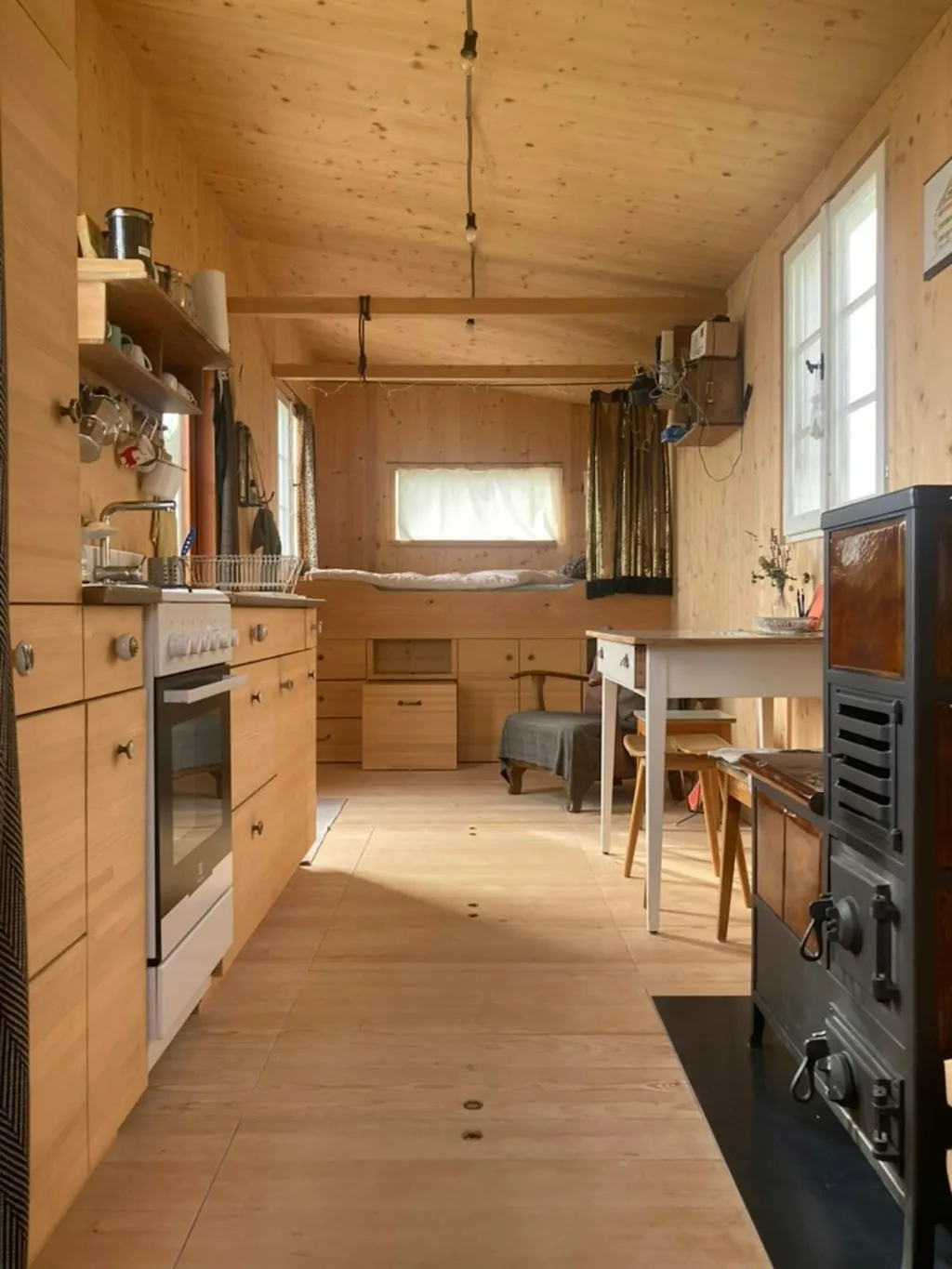 Tinyhouse mit Alpenblick