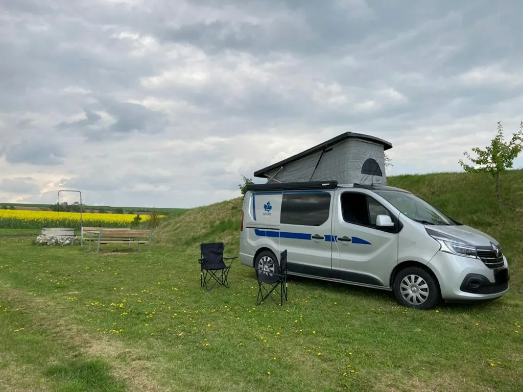 Stellplatz mit traumhaftem Ausblick