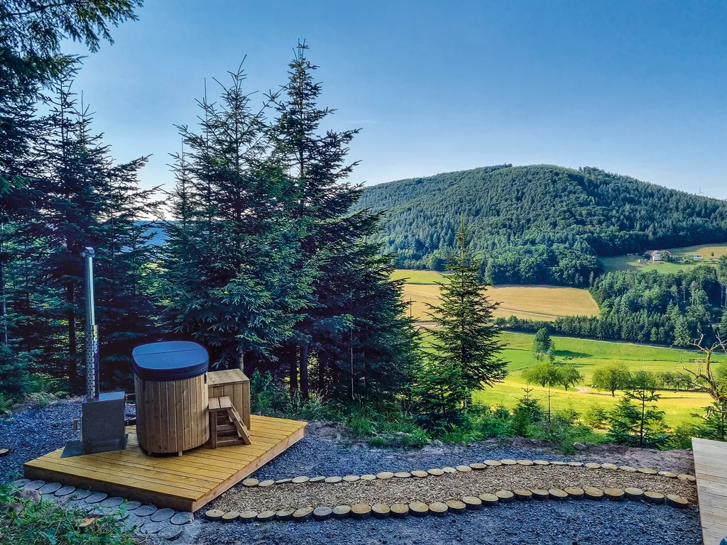 Hot-Tube mit Aussicht