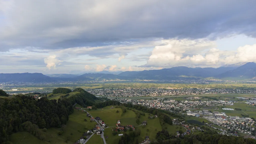 Camp mit Aussicht auf dem Sunnehof