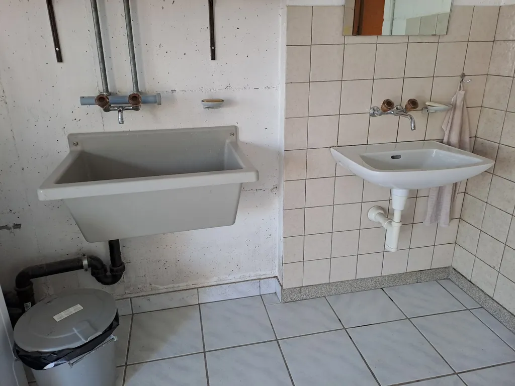Waschbecken für Geschirr