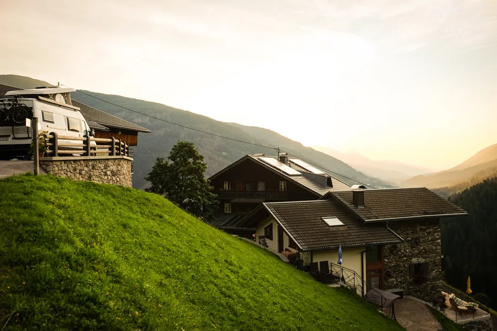 Panoramastellplatz in Obergail