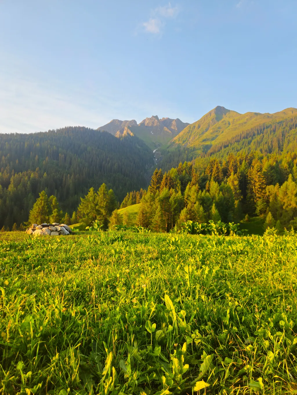 Abgelegener Stellplatz, mit wahnsinns Aussicht