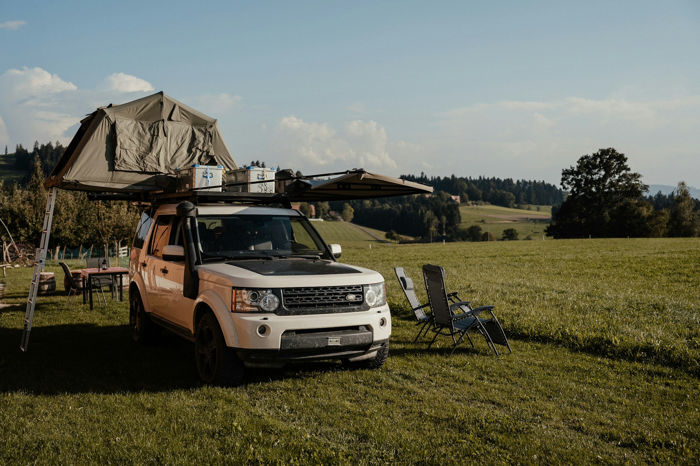 Camp im Kräutergarten