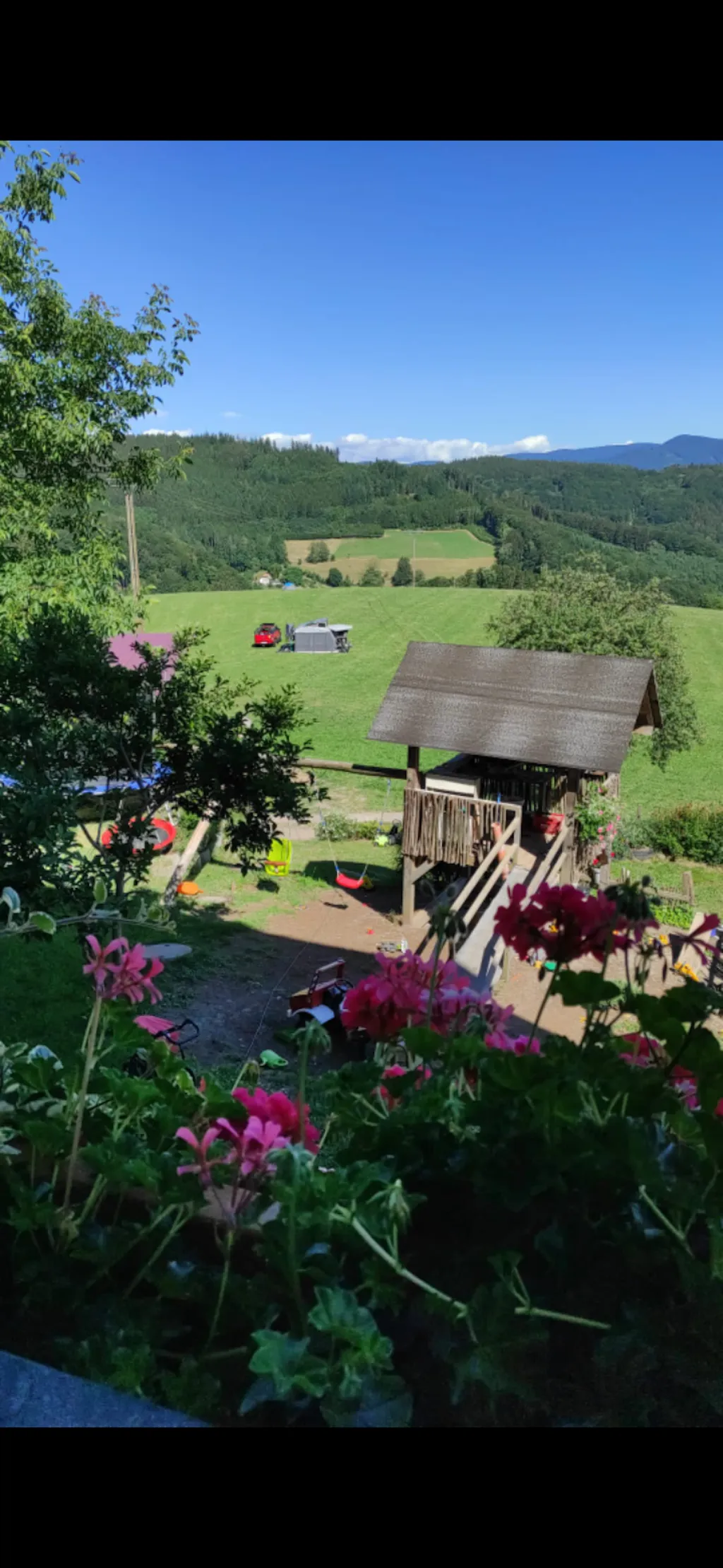 ❤️-Platz mit Blick auf die Berge