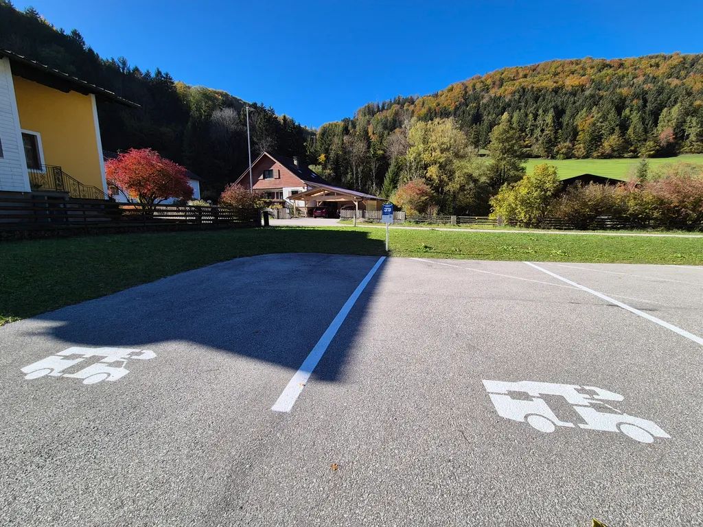 Laubenbachmühle direkt an der Mariazellerbahn