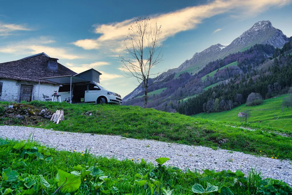 "Gassa-Alp" Bus-Camp im Jauntal