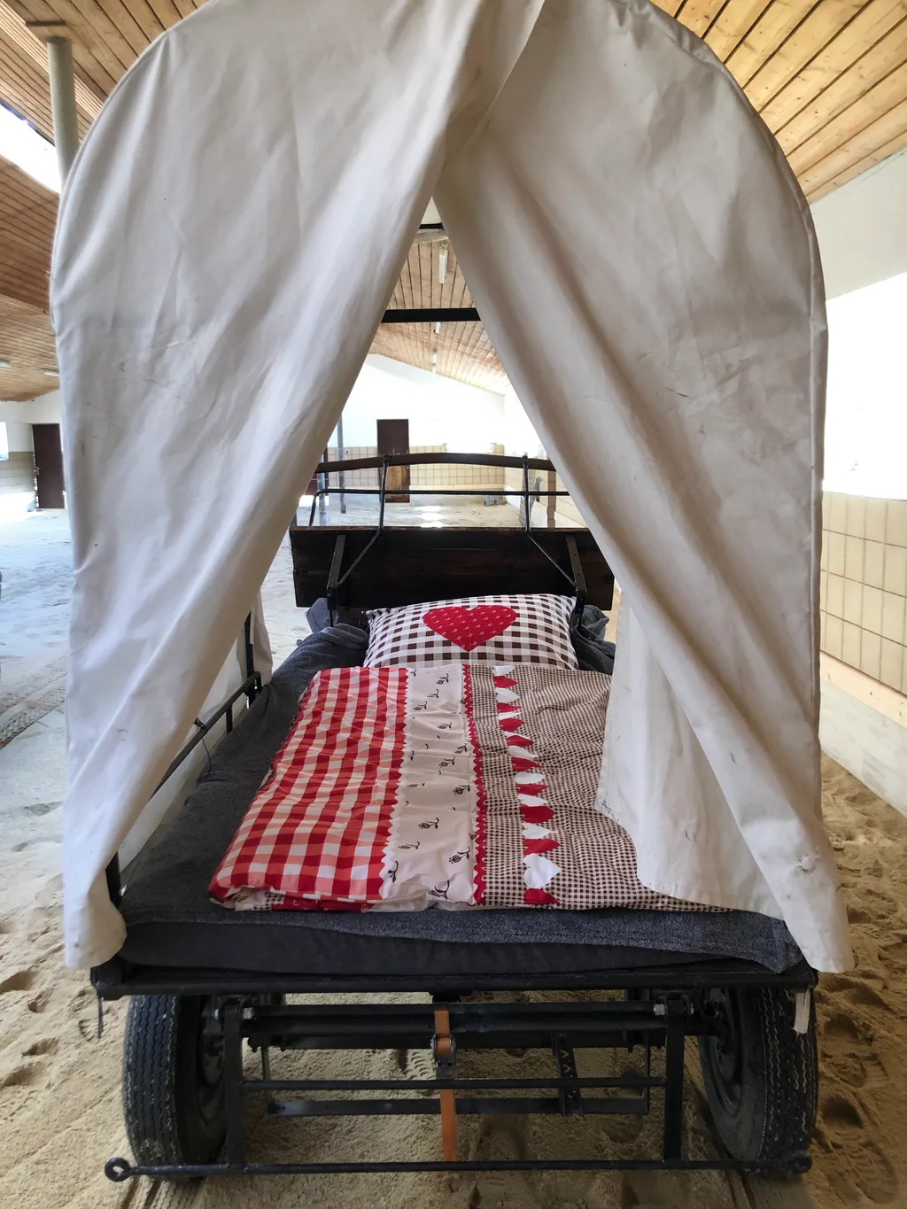 Wildwestfeeling im Planwagen