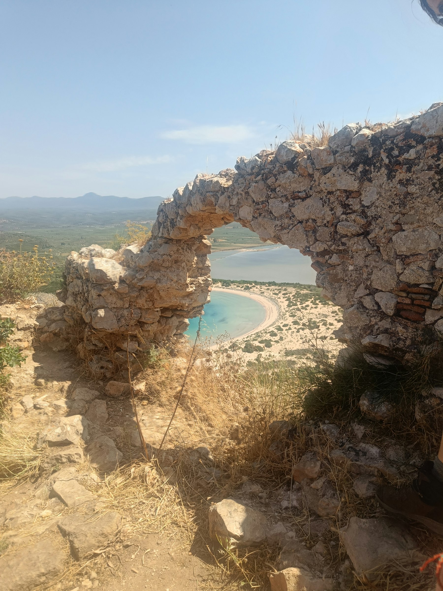 Wohnwagen mit Meerblick