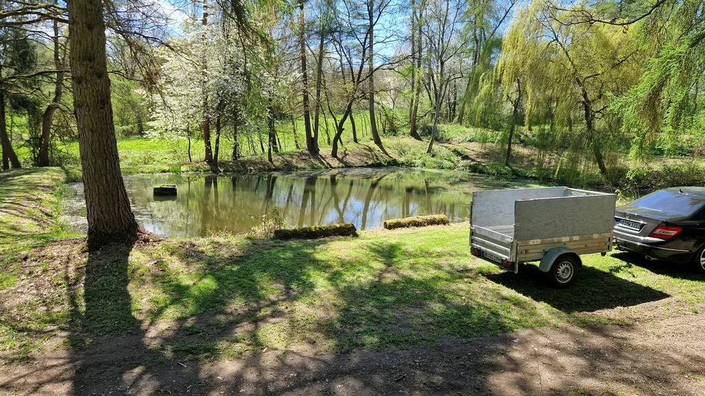 Teich im Wald, sehr ruhig 25000m2