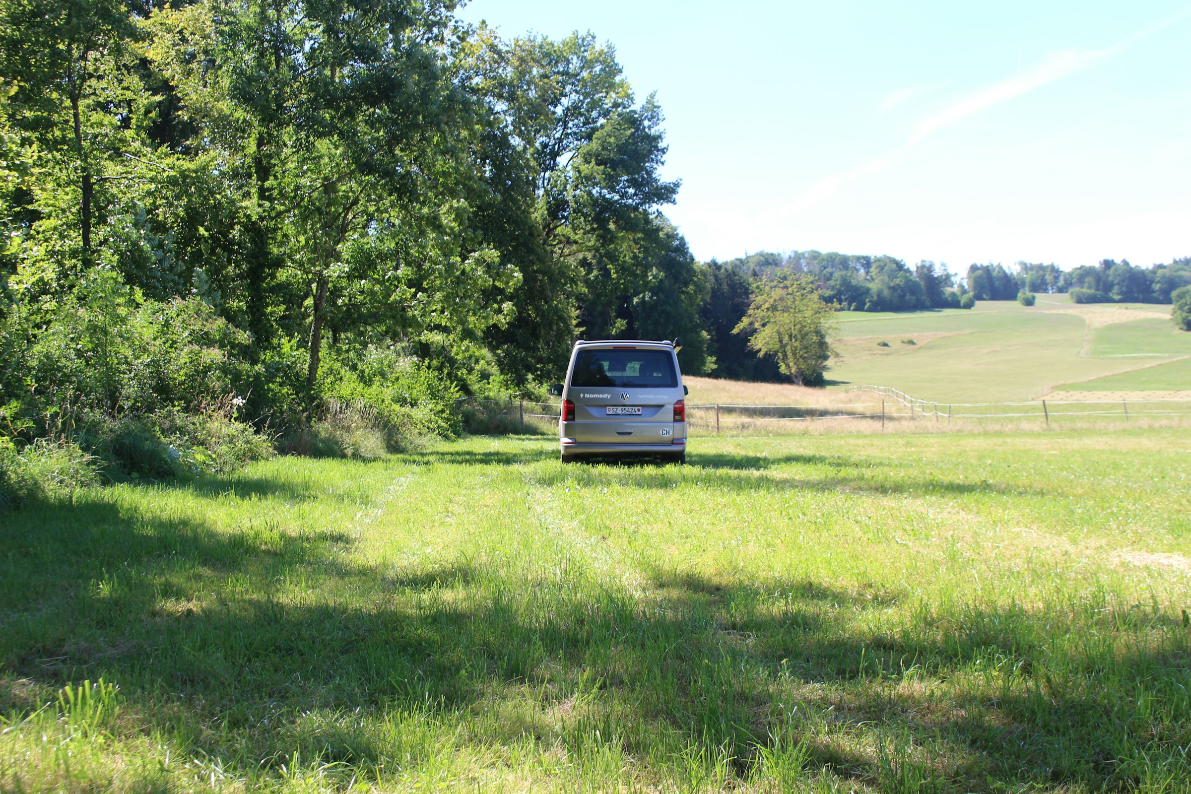 Klettgau Camp - am Waldrand