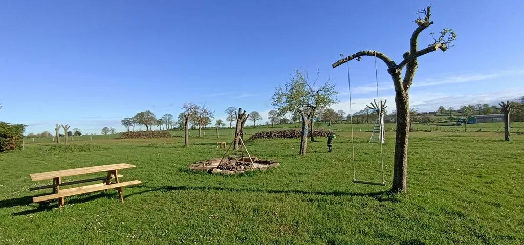 Ruhiges Camping in der Normandie