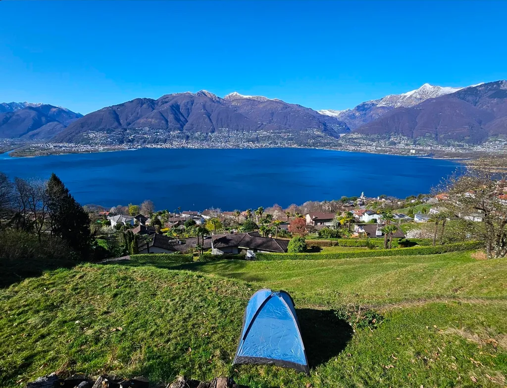 Zeltplatz am Lago Maggiore