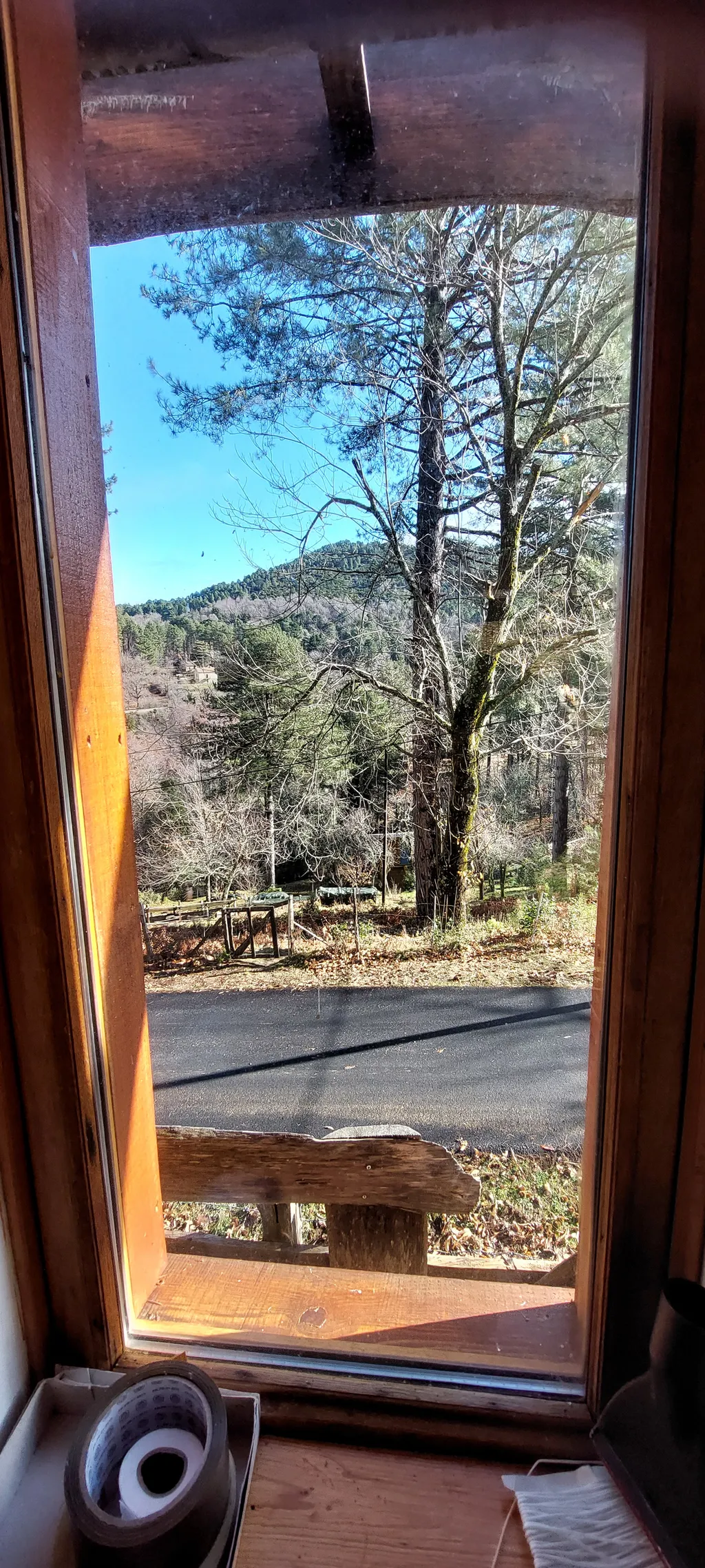 Ausblick Richtung Osten im Frühjahr