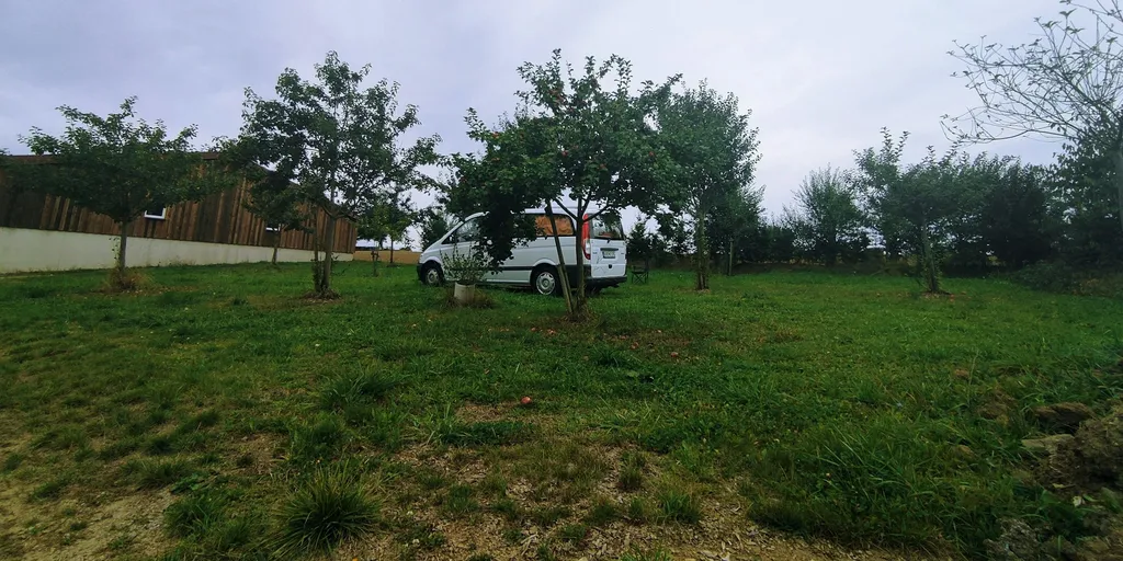 Schöne Streuobstwiese am Ortsrand