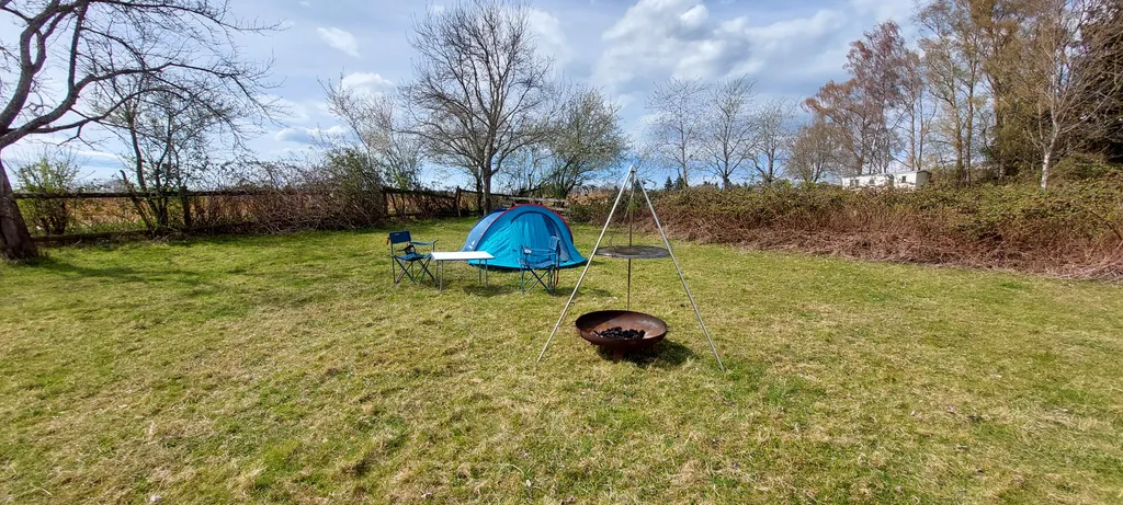 Plätzchen an der Weide mit Alpensicht