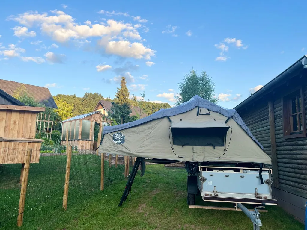 Schöner Stellplatz inmitten der Natur