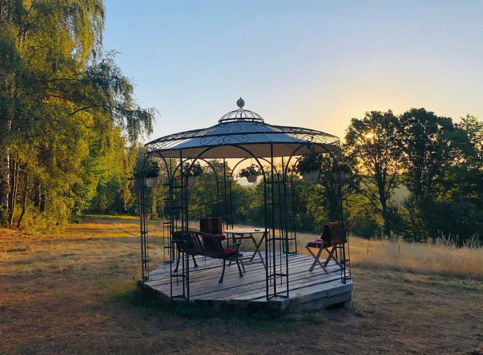 Zeltplatz unterm Himmel