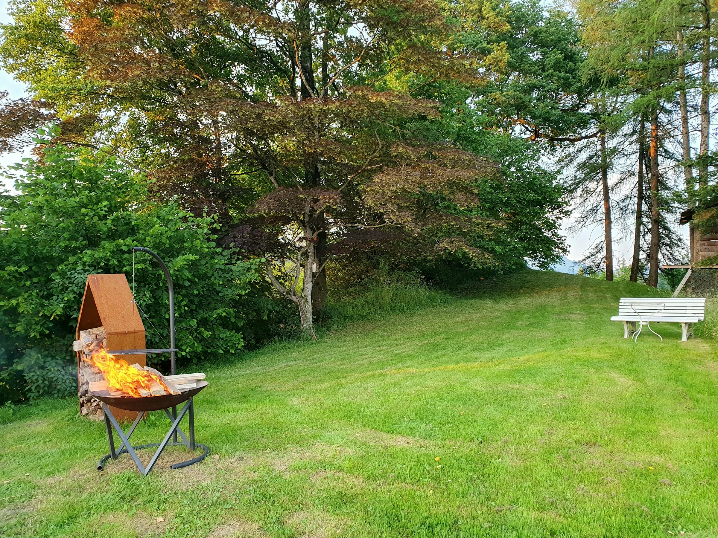 Zelten auf dem Bühl