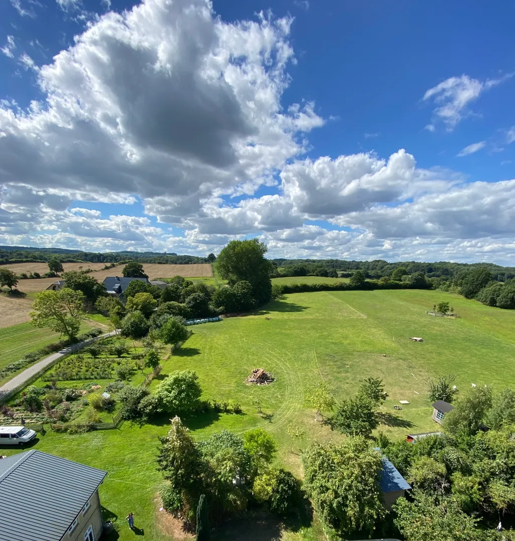 Abgelegener Stellplatz auf einem Resthof