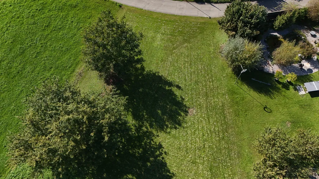 Relaxen im Grünen mit Blick auf die Berner Alpen
