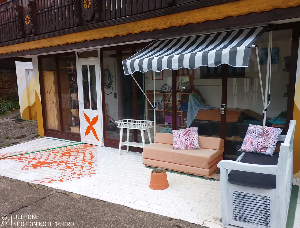 Rauch- und Chill-Ecke